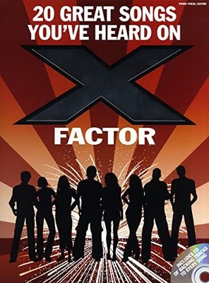 20 Great Songs You'Ve Heard On X Factor Pvg Book/Cd by Various 1849383766