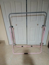 Kids Gymnastics Bar with Pad | Indoor/Outdoor Use, 5-Stage Adjustability 35-51"