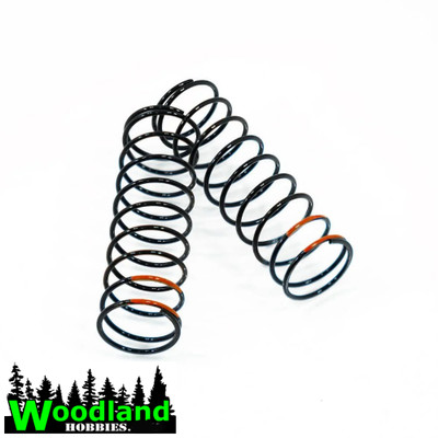Tekno TKR6033D   Shock Spring Set (1.5 x 9.75T, 3.71lb/in, 73mm, orange)