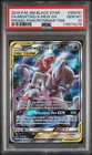 Pokemon Mewtwo & Mew GX Power Partnership Tin Promo #SM191 PSA 10