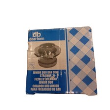 Dearborn Brass 3784 Junior Duo Bar Sink Strainer Stainless Steel