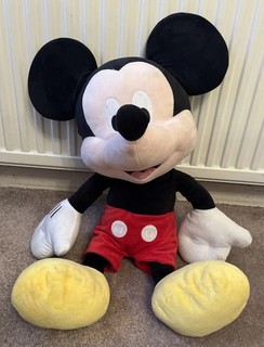 Large Mickey Mouse Plush Soft Toy – Classic Disney Character