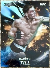 2019 Topps Chrome UFC DARREN TILL Fire Refractor Insert #UFCF-DT
