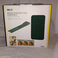 SKLZ  Indoor Golf Accelerator Pro Compact 3 Ft True-roll Putting Mat