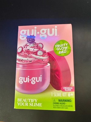 GUI GUI Fruity Glow Edit Crunch Slime NEW - Beautify Your Slime Kit