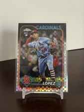 2024 Topps Chrome #95 Irving Lopez X-Fractors Rookie Card St. Louis Cardinals