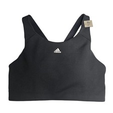 Image of Adidas Ultimate Alpha High Support Sports Bra Black Large Molded Cups NWT
