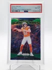 BO NIX 2024 PANINI PRIZM FIREWORKS ROOKIE GREEN #23 BRONCOS PSA 8 Q4320
