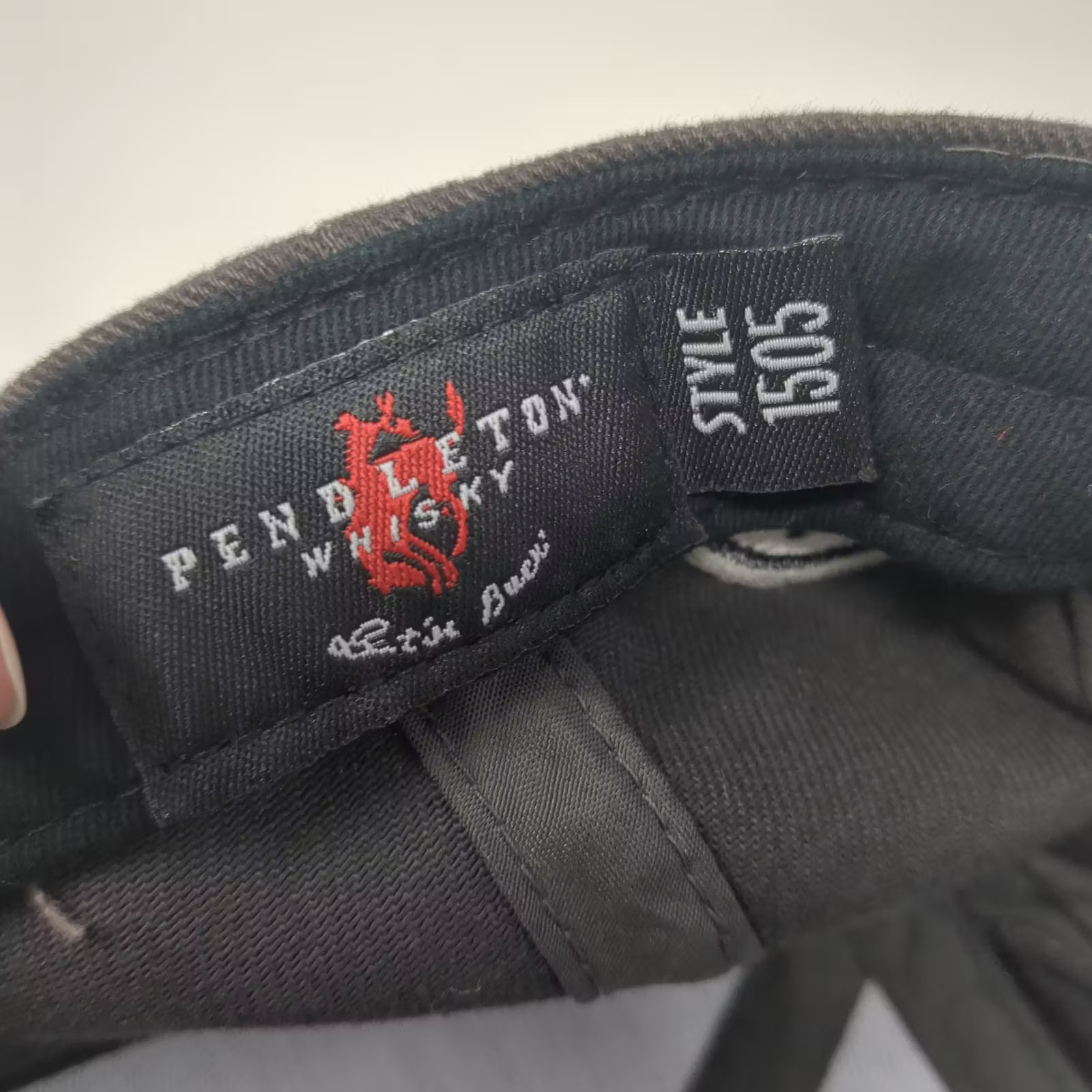 Pendleton Snapback Hat Gray Black OS Midnight Whi… - image 9