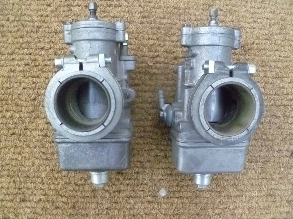 Комплект карбюраторов Ducati Pantah 500 600 650 Dellorto PHF 36 со скосом Ducati - Изображение 2 из 4