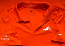 Womens Chili's Restaurant Employee Uniform Polo Shirt NIKE, Large