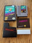 Vintage Original NES Pinball CIB with foam and Protector & Manual