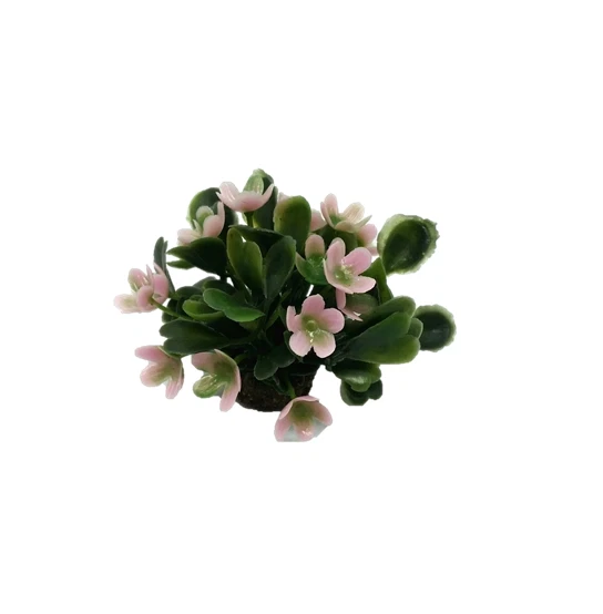 EIGENE HERSTELLUNG 1:12 Puppenhaus Miniatur-Strauch mit Erdballen ( 3,5 cm ) Handgefertigt ( F21 )