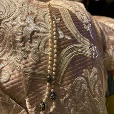 Edgar Berebi Russian Egg Fresh Water Pearl 17” Necklace Limited Edition 1996