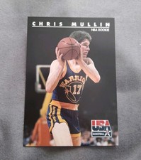 SkyBox 1992 Skybox USA Chris Mullin #56 Golden State Warriors NBA Rookie Card. rookie card picture