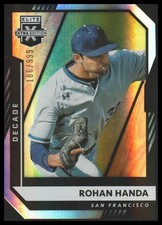 2021 Panini Elite Extra Edition #146 Rohan Handa 203rd Decade Die Cut #/999