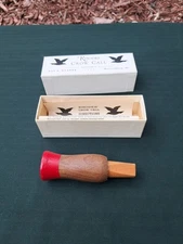 Vintage Rare Rhodes Crow Call New Old Stock 1940s Martinsburg Pa Round Sm. (2)