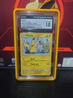 Pokemon Pikachu SM162 Holo Black Star Promo Sun & Moon Team Up Blister CGC 10