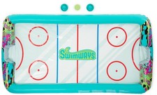 Hydro Hockey Inflatable Water Floating Table Hockey Set, Pool Toy for Kids Ag...