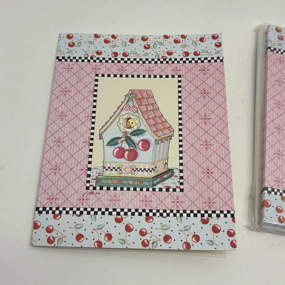 Cartões/envelopes em branco Mary Engelbreit não usados 2 conjuntos de 10 novos na embalagem - Imagem 3 de 4