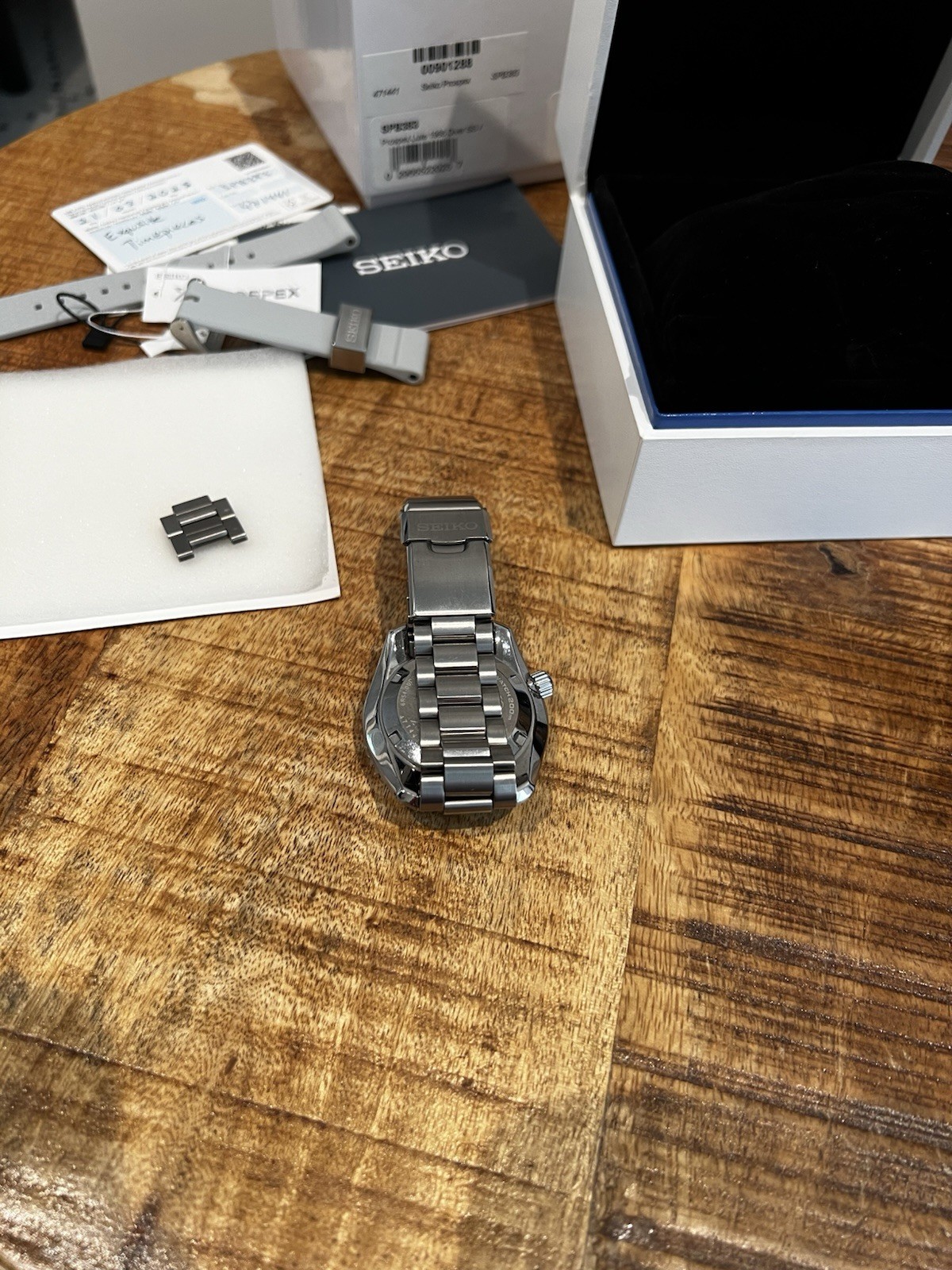 Seiko Prospex 1968 Heritage Diver's GMT 42mm Black Dial Watch SPB383 image 5