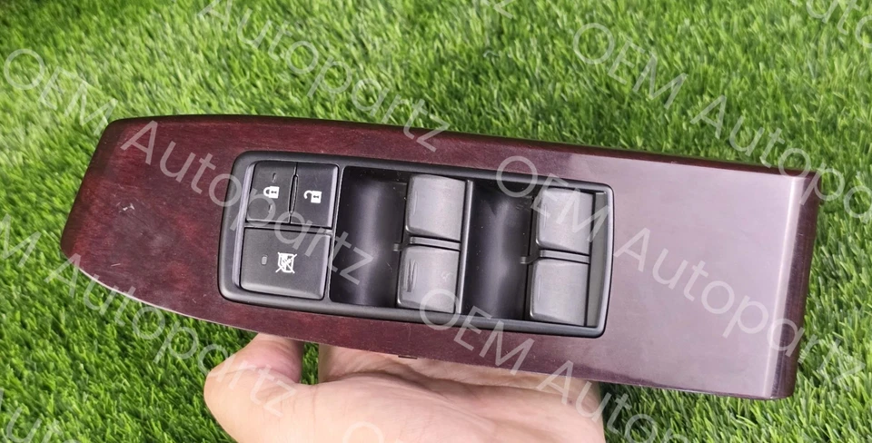 Lexus GX460 2014-2019 Master Switch power window Buttons with Trim 84040-60150 - Image 2 of 4