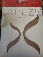 CAPEZIO Ultra Soft TRANSITION Tights 1816 Adult S/M Caramel NIP