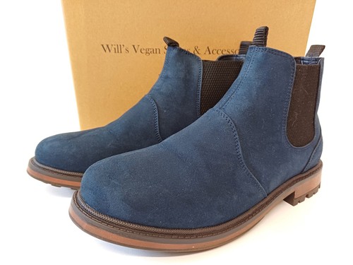 Will's Vegan Store London Womens Black Chelsea Boots EU 38 UK 5 Vegan Footwear - Picture 5 of 15