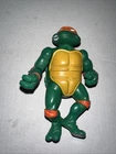 Teenage Mutant Ninja Turtles action figure VTG TMNT Michelangelo 1988 hard head