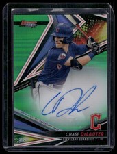 2022 Bowman's Best #B22-CD Chase DeLauter Best of 2022 Autographs Green /99