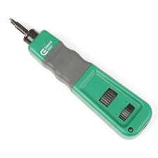 Commercial Electric Impact Punch Down Tool 110 Blade Network Wire Tool