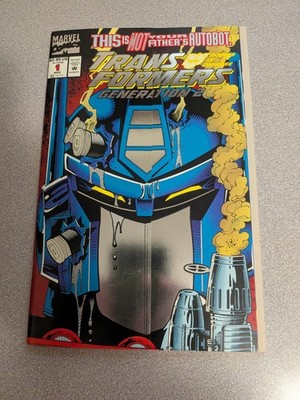 Rare Comic Book, Transformers Generation 2, #1, November 93