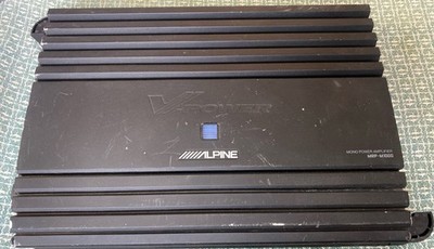 Alpine MRP-M1000 Car Stereo Audio Subwoofer Mono Amp Amplifier