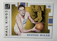 George Mikan 2017-18 Donruss #8 Hall Kings Minneapolis Lakers