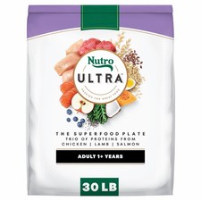 Ultra Adult Dry Dog Food with a Trio of Proteins from Chicken, Lamb and Salmo...