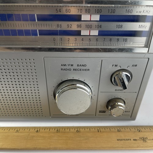 Vintage Ai Rhapsody RY-225 AM/FM Portable Radio WORKS! See Video. Free Shipping - Picture 15 of 16