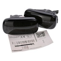 Seiten Blinker Blinkleuchten LED Schwarz FüR Honda Stream I RN1-RN5 02-04