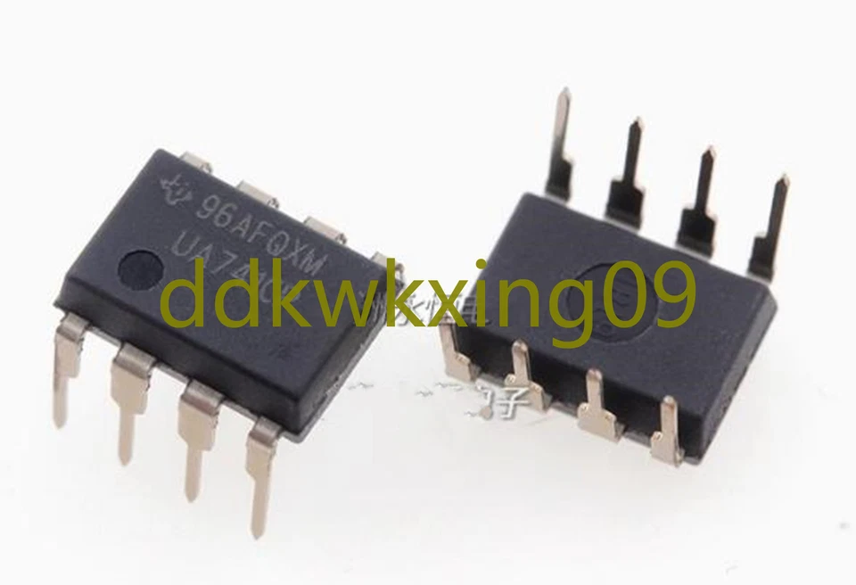 5PCS NEW UA741CP DIP-8 Operational amplifier in line - Image 2 of 2