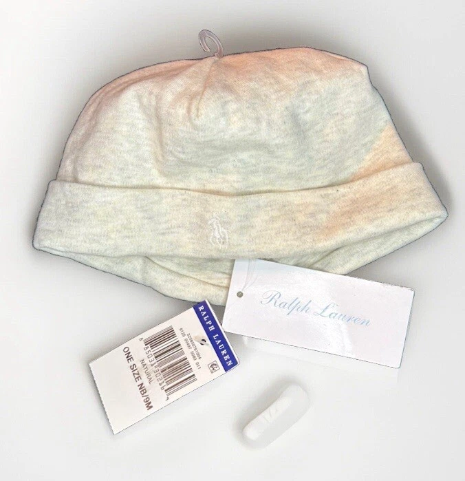 Ralph Lauren Bebé Blanco Talla Única Gorro Llegar a Casa Conjunto Regalo Niño Niña Nuevo con Etiquetas Foto 2 de 4