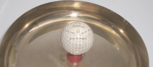 Vintage 1957 Titleist Hole In One Golf Trophy - Picture 7 of 9