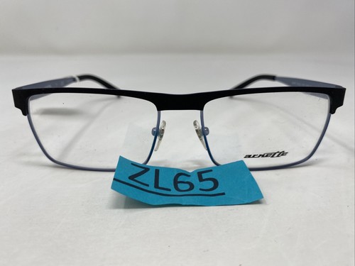 Arnette SHYP 6120 707 53-17-140 Black/Blue Metal Full Rim Eyeglasses Frame ZL65 - Picture 8 of 8