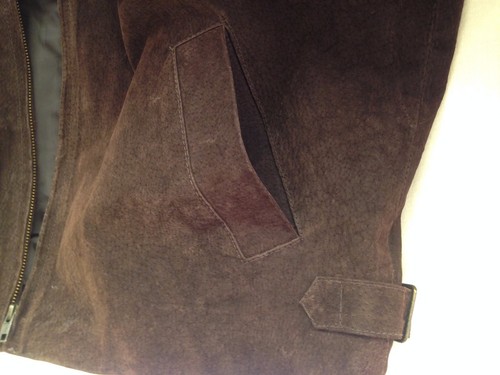 Bad Lands Authentic Outerwear brown leather jacket -Large - Picture 7 of 7