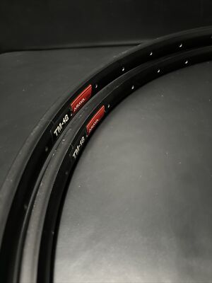 90's Araya 26” TM-18 32h MTB Hoopset Dbl Wall Fit: Klunker Trek