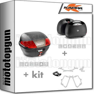 KAPPA TOP CASE K400N + SIDE-CASES K40N HONDA VFR 800 1998 98 1999 99 2000 00