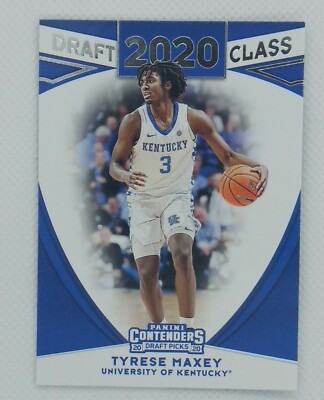 2020 Panini Contenders Tyrese Maxey Auto GEM MINT 10 【公式通販】