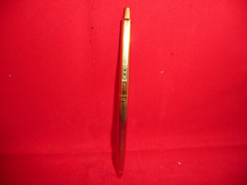 Paper Mate Vintage Profile Gold Double Heart Ball Pen--working--USA - Picture 1 of 3