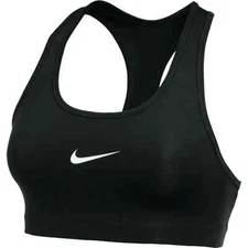NEW! NIKE Women's Padded Support Sports Yoga Bra-Black CZ4496-010