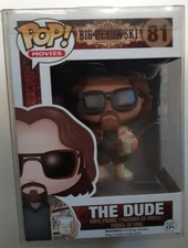 FUNKO POP VINYL THE BIG LEBOWSKI THE DUDE #81, VERY RARE, PROTECTIVE BOX