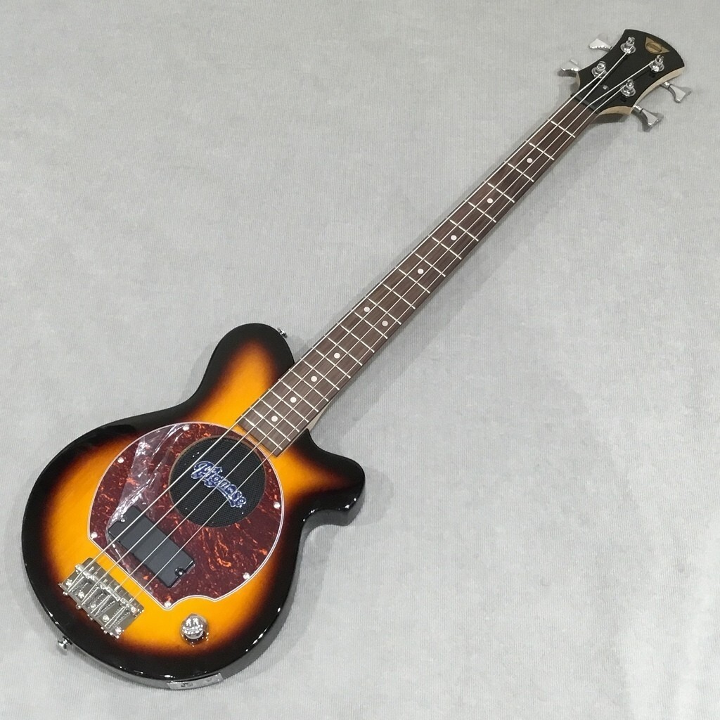 Pignose PGB-200 BS Brown Sunburst Mini Electric Bass Guitar Built