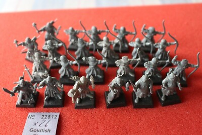 Games Workshop Warhammer Bretonnian Peasant Archers Bowmen Regiment Bretonnia V